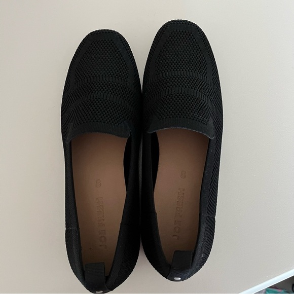 Joe Fresh Black Knit Loafer Flats Size 8 - Picture 3 of 6